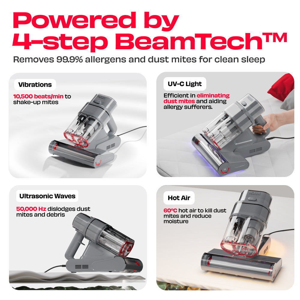 REN BEAM | BEAMTECH™ Powered Mattress Vacuum Cleaner