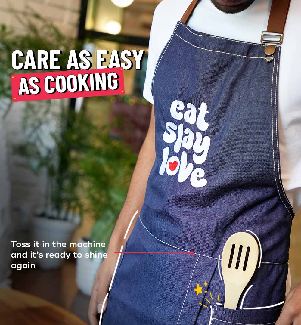 KOS | Fade Resistant Denim Apron