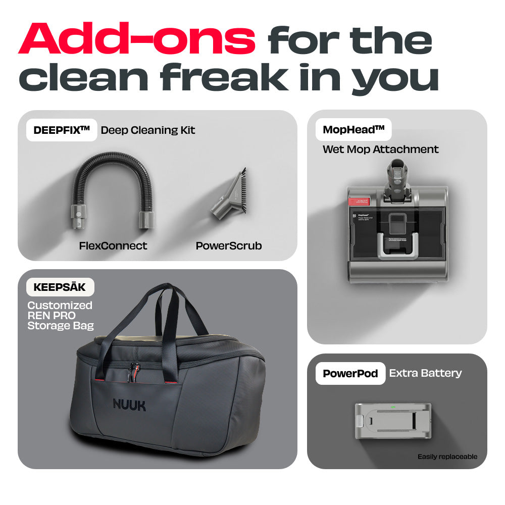REN PRO | 34kPa Cord-Free Vacuum Cleaner