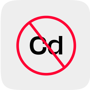 NO CADMIUM