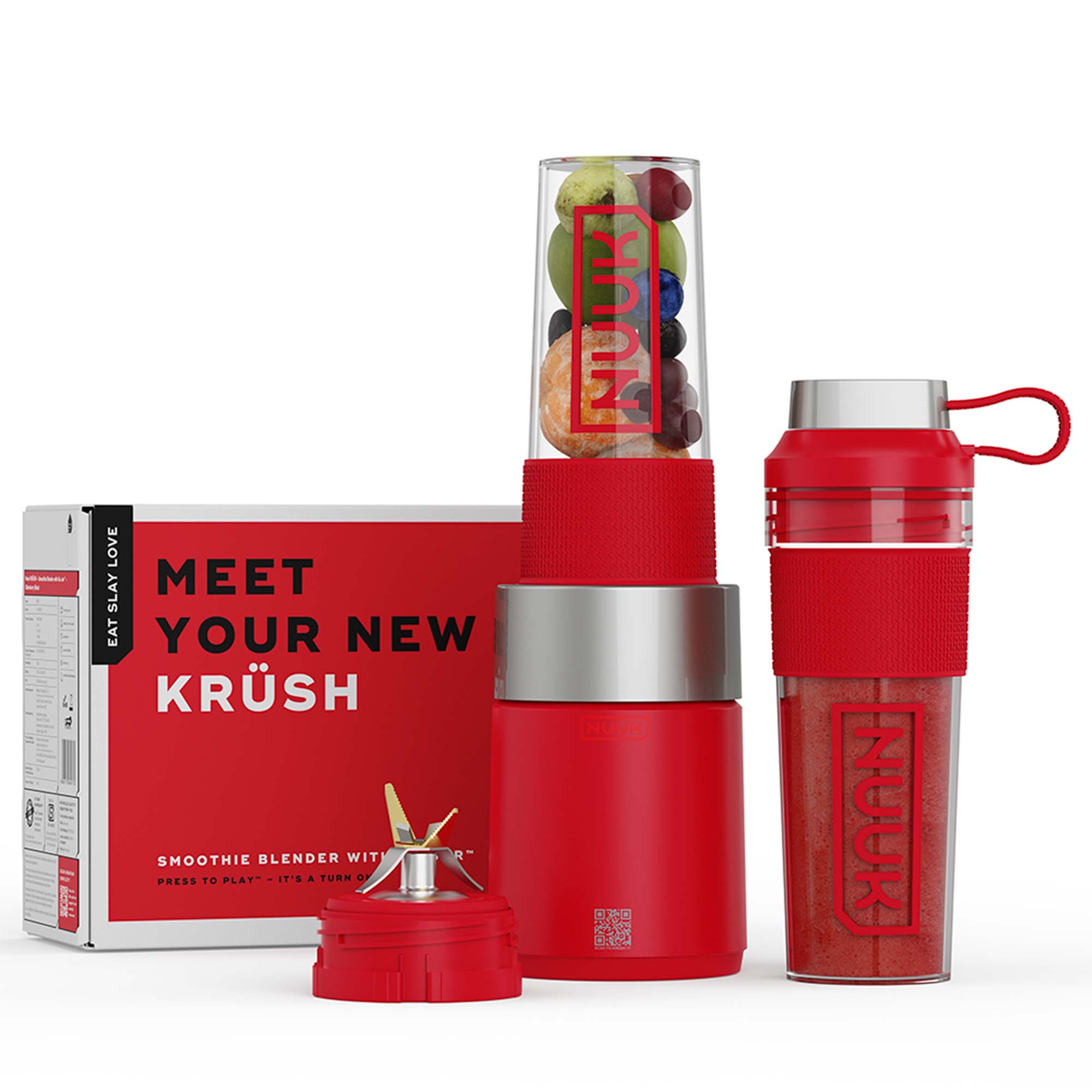 KRUSH | Smoothie Blender with Go Jar