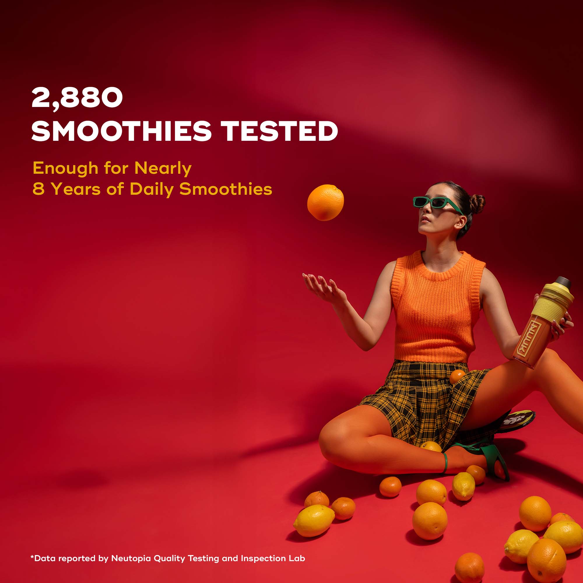 KRUSH | Smoothie Blender with Go Jar