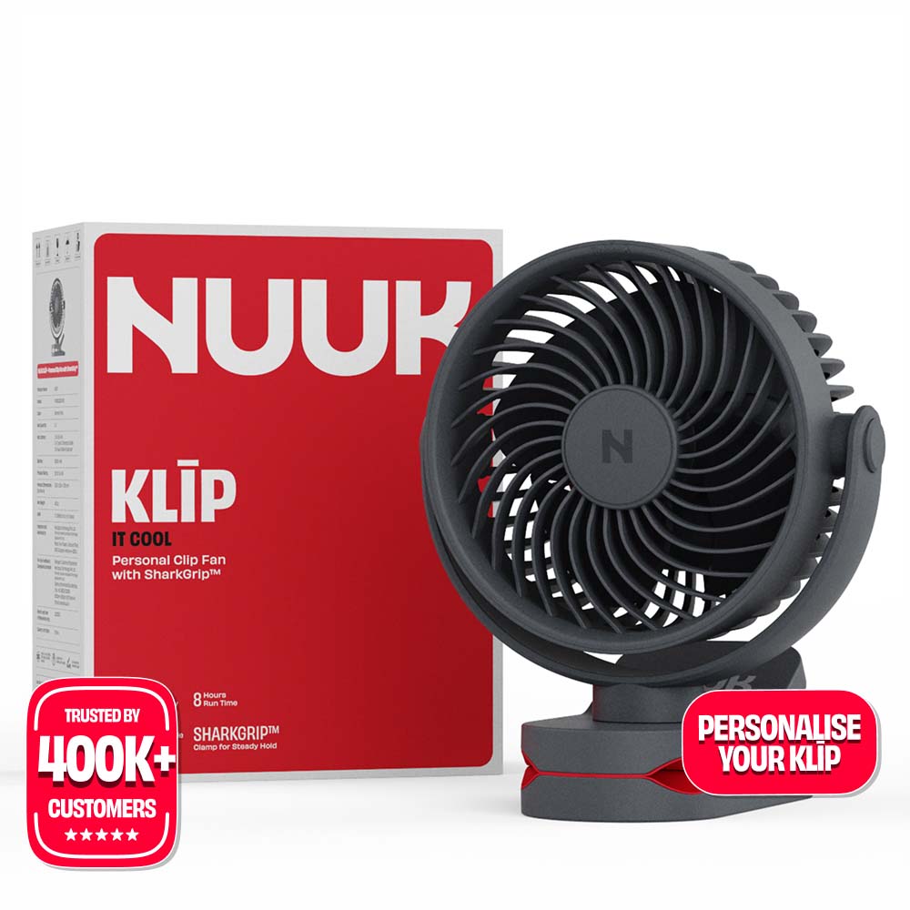 Personal Clip Fan with SharkGrip™ | KLĪP
