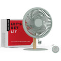 LIT v2 | All Day Wireless™ Rechargeable Table Fan with Mood Light