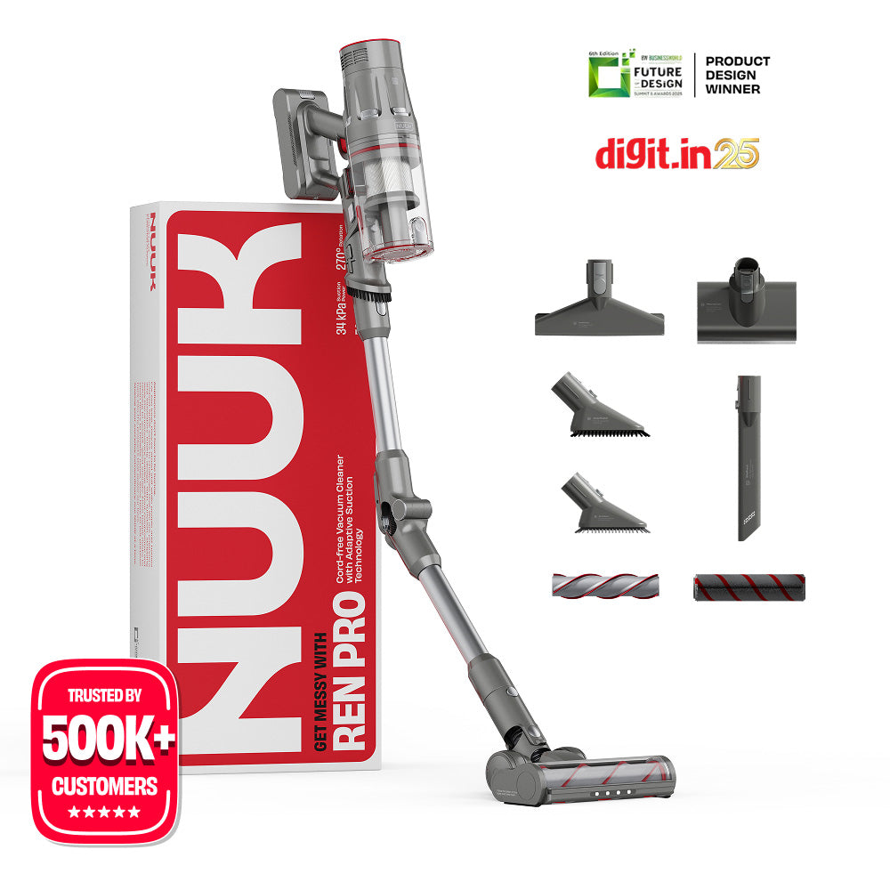 REN PRO | 34 kPa Cord-free Vacuum Cleaner with Adaptive Suction Technology