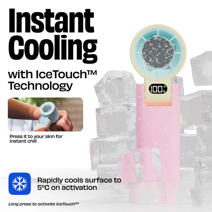 NUUK BFF | Personal Hand Fan with IceTouch