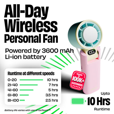 NUUK BFF | Personal Hand Fan with IceTouch
