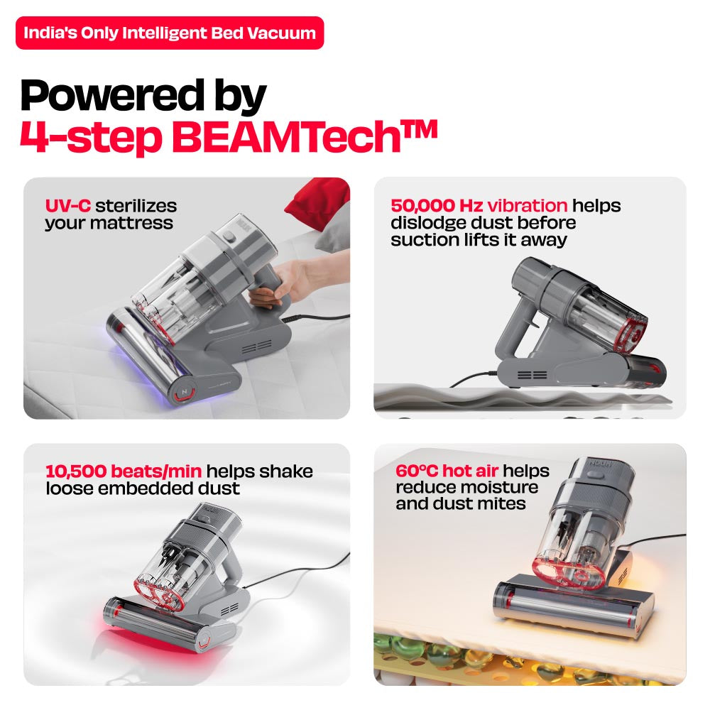 REN BEAM | BEAMTECH™ Powered Mattress Vacuum Cleaner