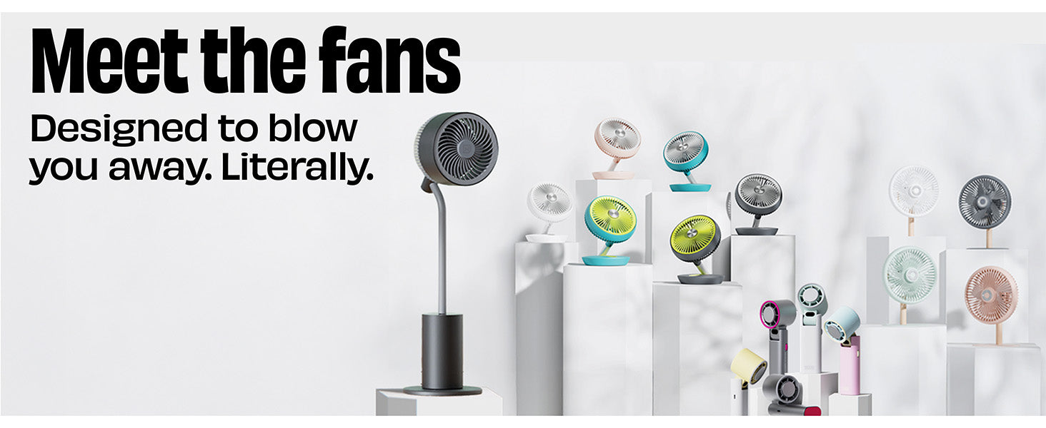 Personal Hand Fan with IceTouch