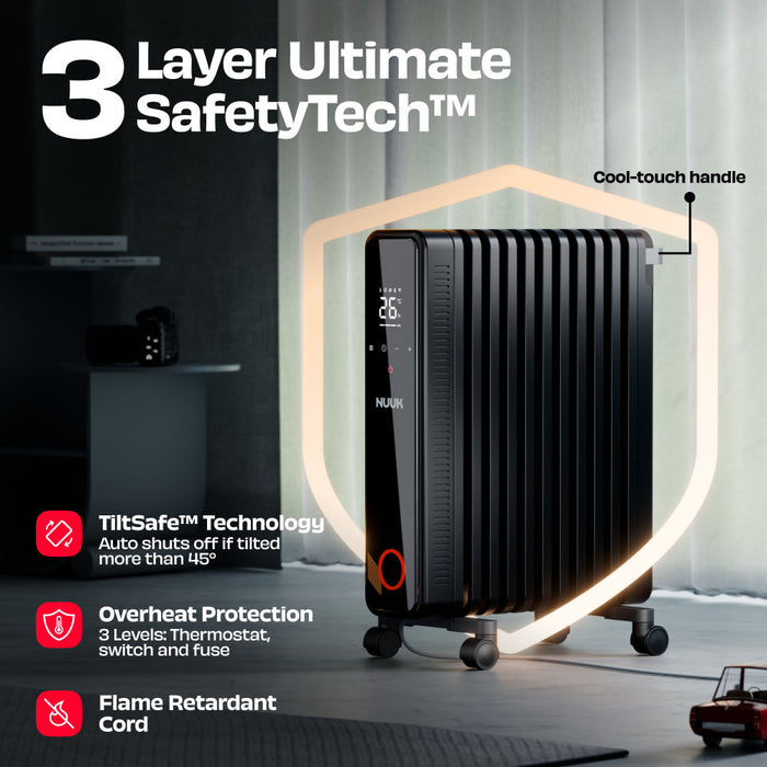 NUUK HÖT BLOX | Smart Oil Filled Radiator Heater with RapidHeat™ Tech