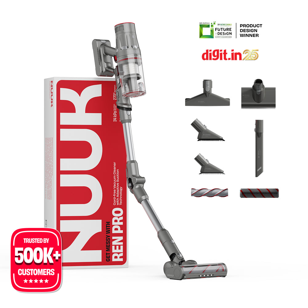 REN PRO | 34 kPa Cord-free Vacuum Cleaner with Adaptive Suction Technology