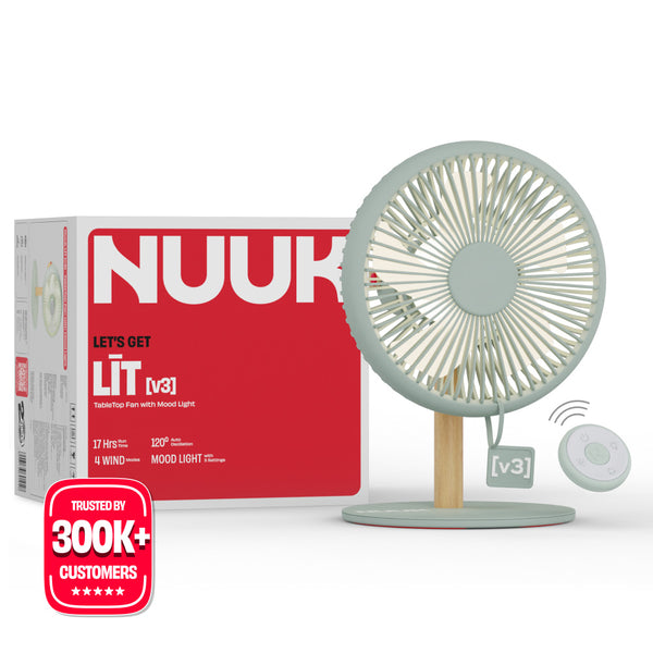 Nuuk Fans | Rechargeable Fans and Air Circulators