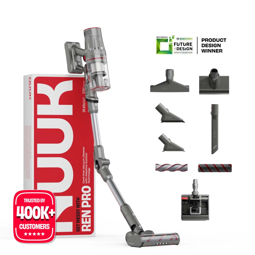 REN PRO Cord-Free Vacuum Cleaner with Adaptive Suction