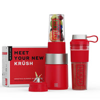 KRUSH | Compact Mixer Grinder with 2 Go Jars